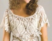 elegant summer blouse,tunic, top pattern pdf and made to order