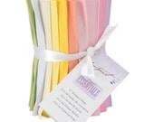 Cotton Fabric Designer Essentials Soft Solids Collection  6" Fabric Solid Strips 100% Cotton 20 ct