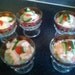 Vintage/Retro Ruby flash glass sundae dessert stemmed dishes x 6