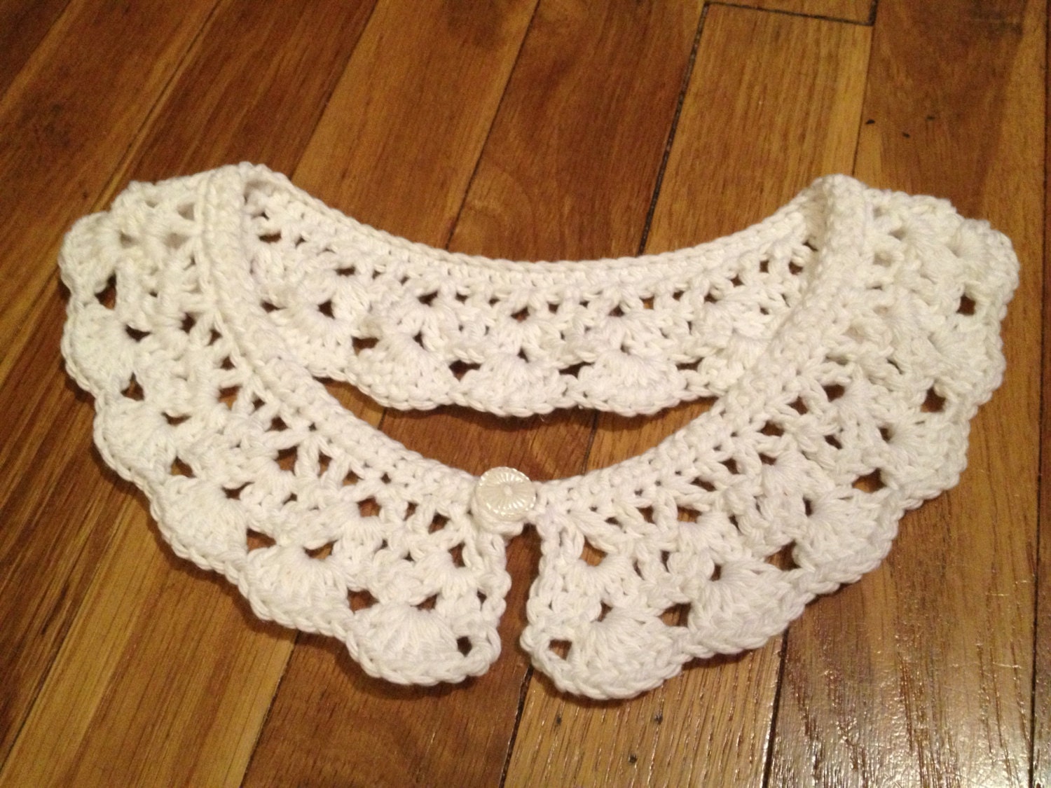 Crochet Peter Pan Collar, free shipping