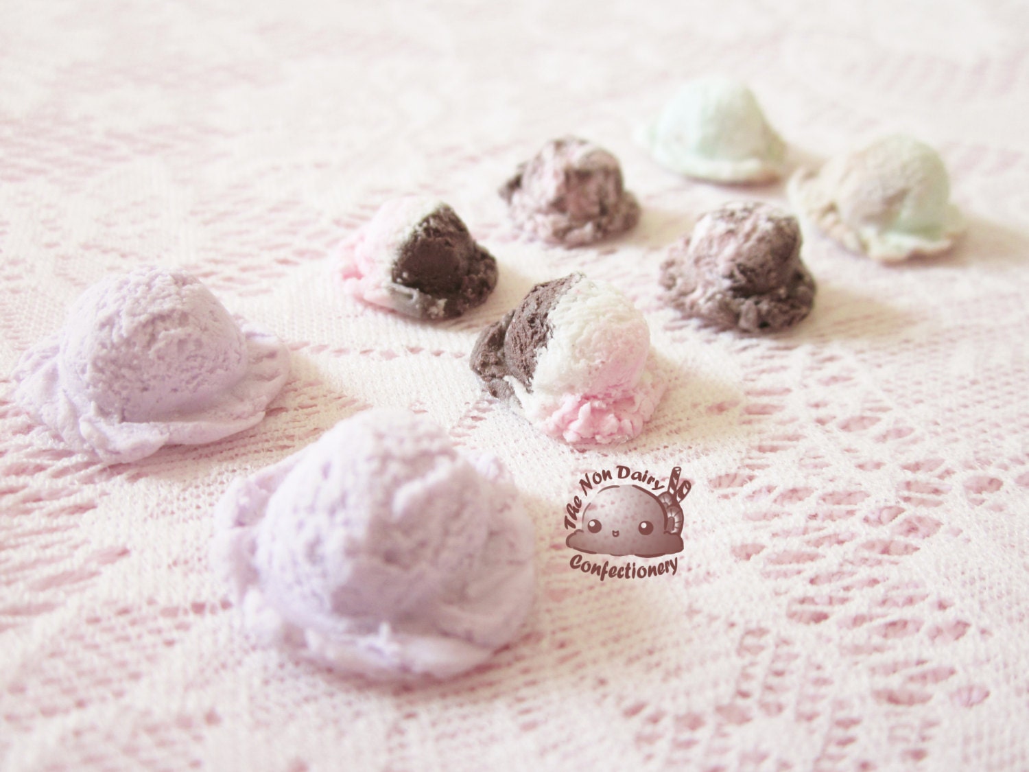 Kawaii Ice Cream Studs
