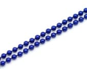 Dark Blue Ball Chain Findings 2mm 32 Feet - Ships Immediately from California - CH191