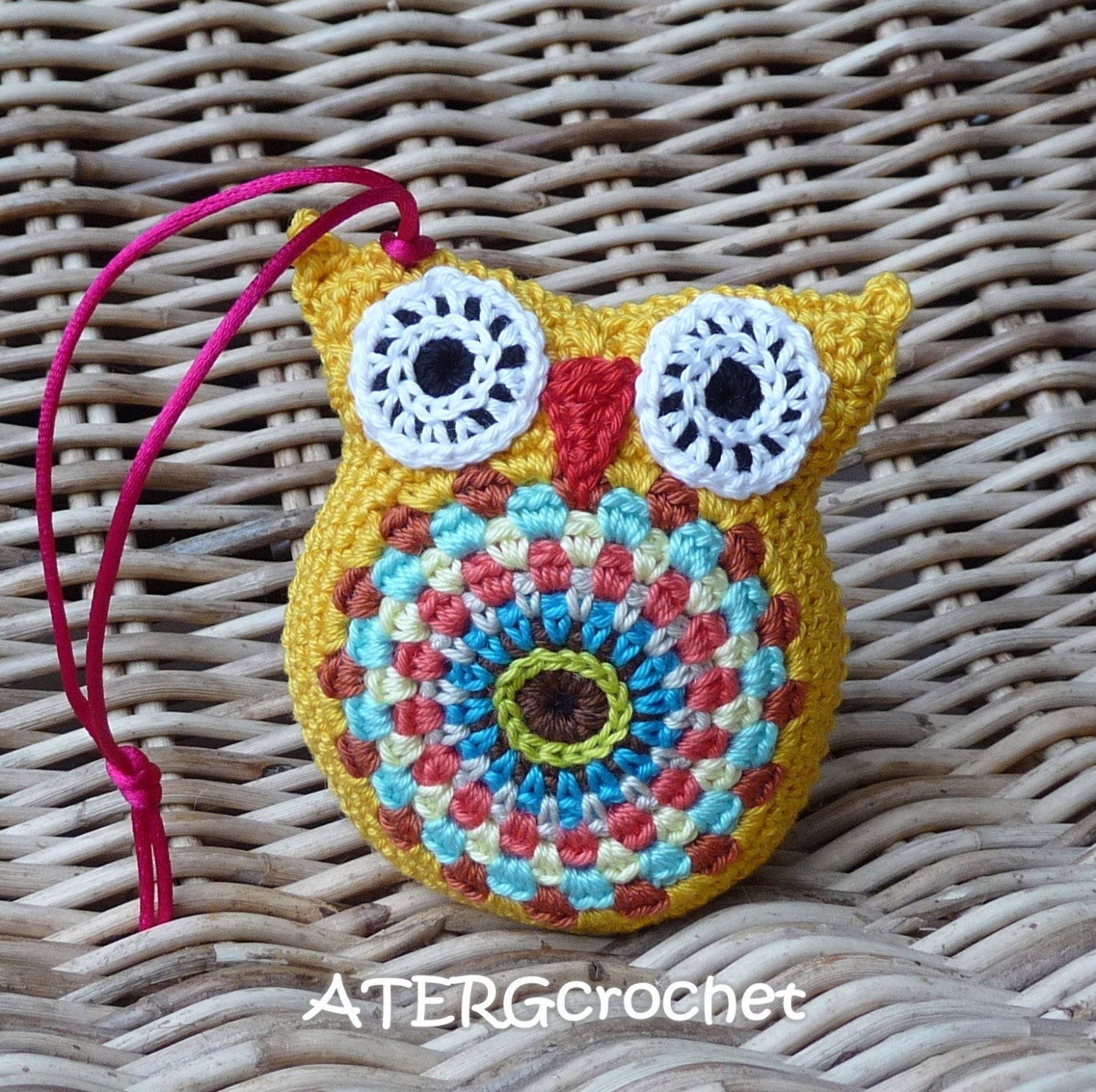 Lovely cuddly crochet owl by ATERGcrochet