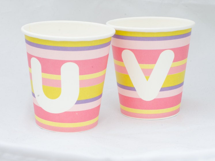 Alphabet Cup - U/V