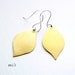 Brass Shiny Teardrop Strelring Ear Hooks Handcrafted Metalwork Chandelier Artisan Boho Dangle Drop Earrings Gift for Her.Free Shipping