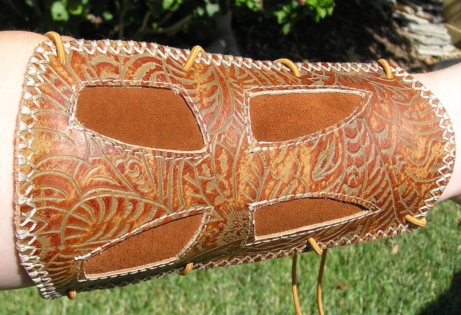 Custom Archery Armguard "Gabriella" by MYSTIC QUIVERS- Made to order