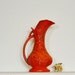 Awesome Art Nouveau Pitcher - Arts & Crafts Craftsman Bungalow - Burnt Orange Nature Pre-WWii