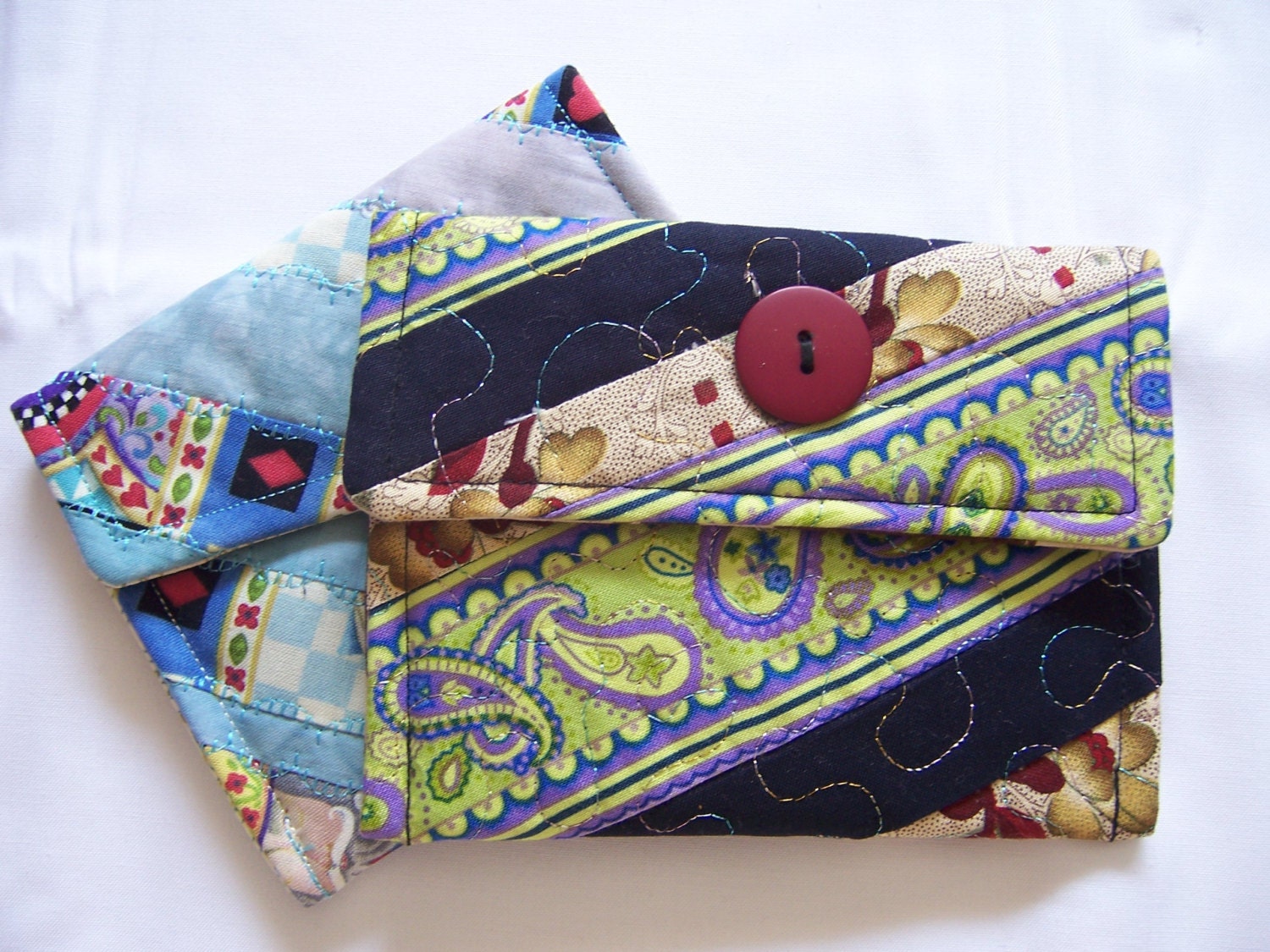 Quilted Coin Purse - Mini Coin Purse - Small Coin Purse - Womens Coin Purse - Ladies Coin Purse - Designer Coin Purse - Childrens Coin Purse