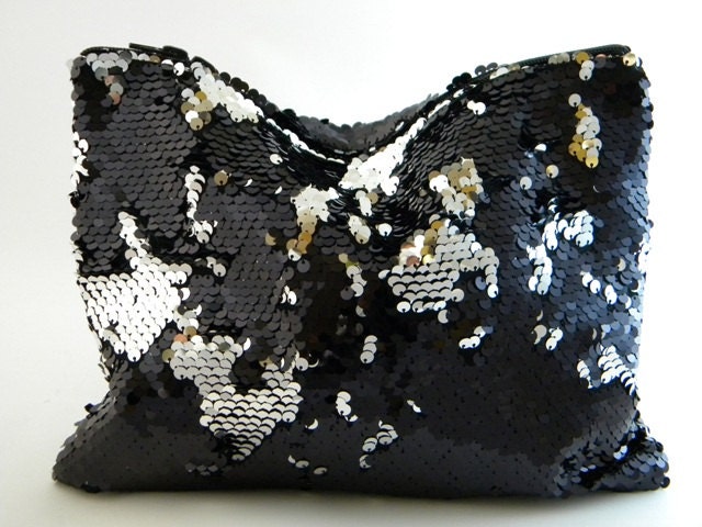 SALE/LAST ONE - SparkleShine Sequin Statement Clutch