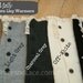 SALE SALE The Miss Molly - Charcoal Grey Slouchy Button Down Leg warmers with Knit Lace trim - Legwarmers (item no. 7-4)