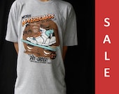 SALE- Hoverboards -  Grey Mens Back to the Future T-shirt
