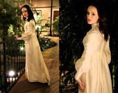 SALE / wedding gown / 60s wedding dress