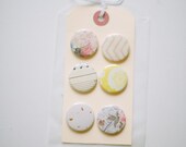 Scrapbooking 2013 set of six badges/ flair buttons