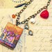 Harry Potter books - a miniature book locket necklace