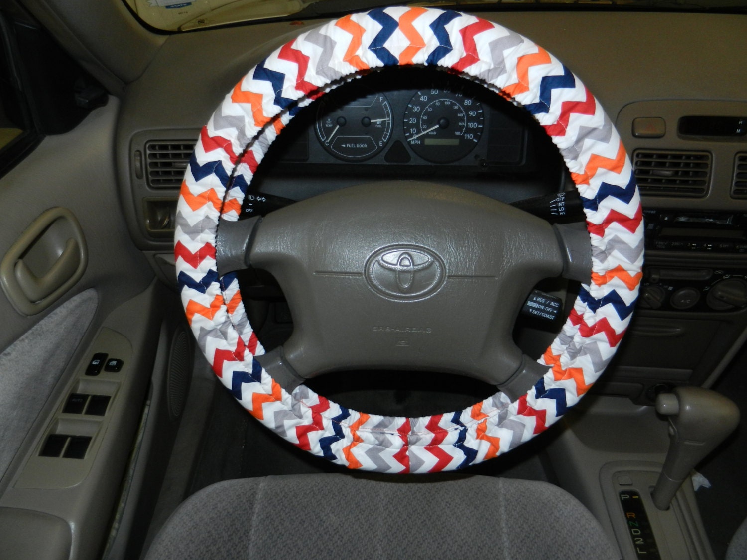Multi Boy Chevron Steering Wheel Cover
