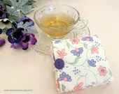 Tea Bag Wallet, Tea Bag Holder, Floral Tea Bag Wallet, Teatime, Tea Bags