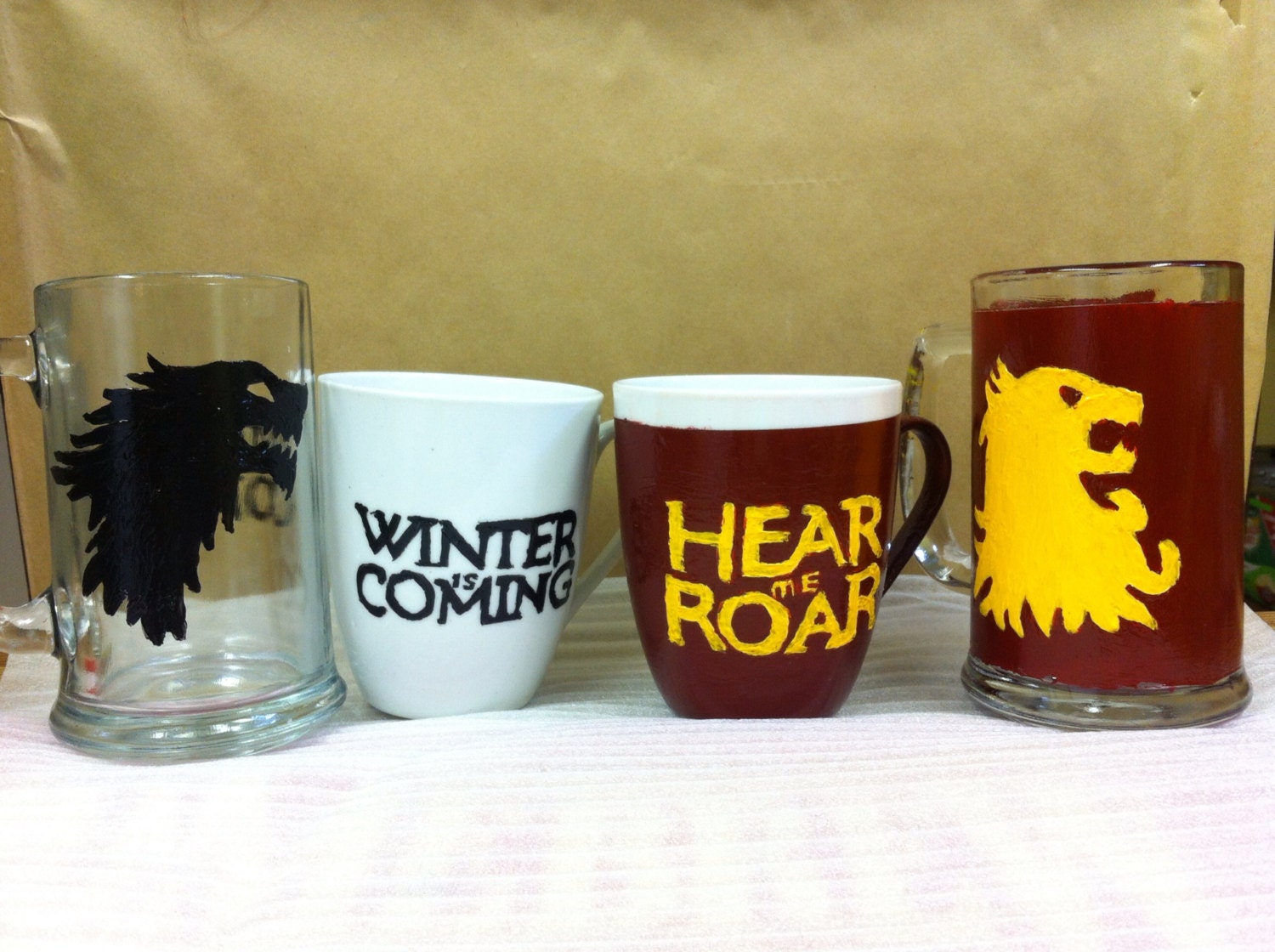 Game of Thrones sigil mug or stein