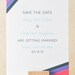 Vintage Wedding Save The Date Cards
