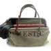 Gladstone / Doctor's Bag / Vintage US Mail Sack Canvas / Warm Gray