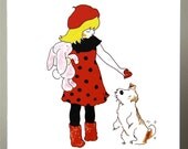 Valentine Card- You're a Treat - Balzac The Fox Terrier