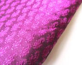 Purple silk brocade fabric nr 161 FULL YARD