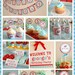 Vintage Choo-Choo Train Birthday Party Package Personalized FULL Collection Set - PRINTABLE DIY - PS802CA1x