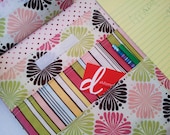 Pocket Fabric Portfolio 8.5 x 11 Note Pad iPad Cover made to order