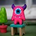 Felt Monster - Pocket Plush Toy