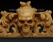Gothic Wall Hanging with Skull