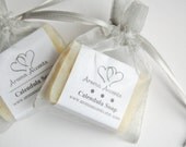 Custom Wedding Birthday Baby Shower Favors Guest Soaps 100% Natural Cold Processed