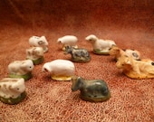 King Cake Feves Epiphany Cake Trinkets Charms Animals X 11