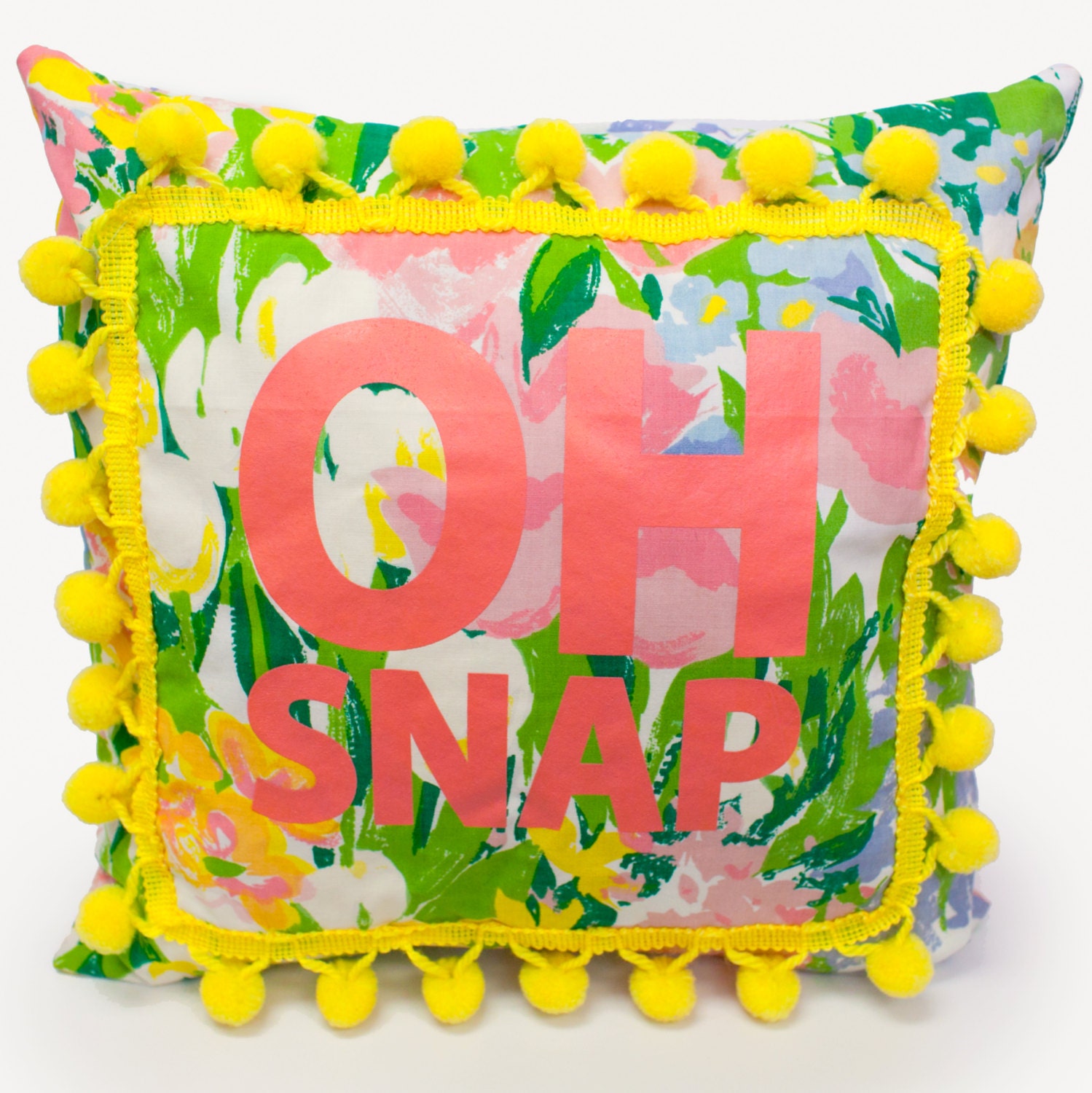 Oh Snap Pillow Cover - Eco Friendly Limited Edition
