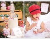 Valentines Day Party - party circles, favor boxes, recipe cards & more - Instant Download, PRINTABLE FILE - DIY