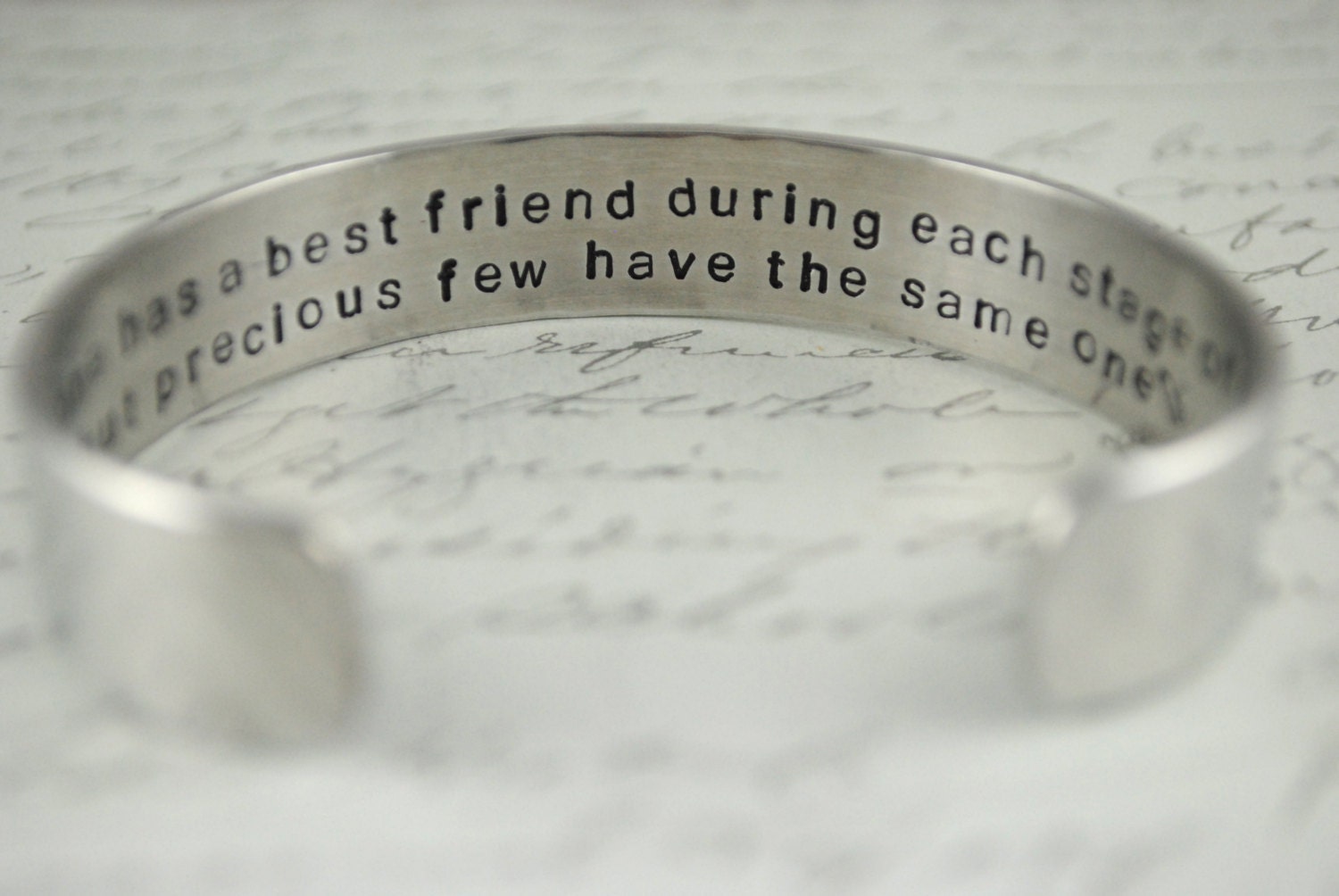 Best Friend Secret Message Cuff