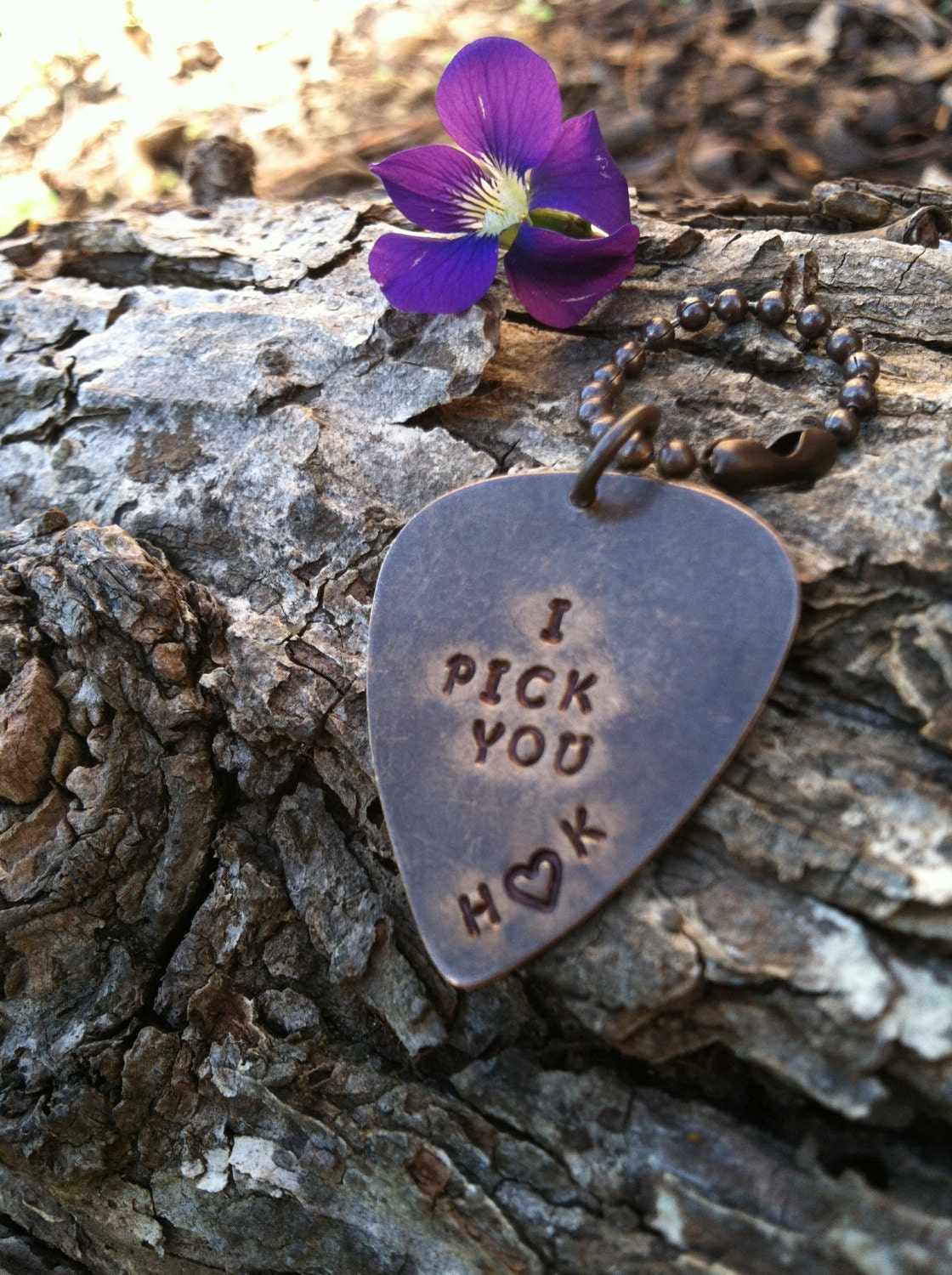 I pick you initial Keychain