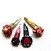 Red Burgundy Gold Hair Clip, Black and Red Hair Clip, Hair Clip Set, Set of 4, Upcycled, Hair Jewelry