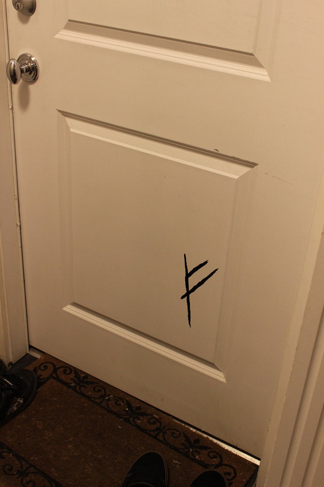 Gandalf's Mark Door Decal
