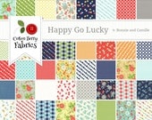 Happy-Go-Lucky Mini Charm Pack by Bonnie and Camille for Moda - One Mini Charm Pack - 55060MC