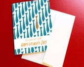 Blank Happy Father's Day Card