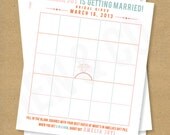 Bridal Shower Bingo - Printable - Diamonds