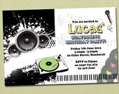 Personalised Beatbox Birthday Invitations - You Print Il_170x135