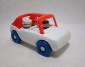 Vintage Little Tikes Car Mini Van with Three People