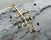 Gold Branch Bracelet