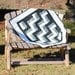 Quilt Black and White Zebra Print Crib Quilt for Boy or Girl