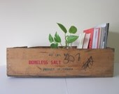 large vintage wooden crate