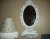 Large Mirror Shelf,Shabby Chic,French,Eclectic,French Country,Nursery,Baby's Room