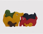 Puzzle Dogs family