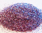 Satellite Bright - Violet Rose Cosmetic Glitter Eyeshadow, Silver Pink leans, Face Body Nail Art Glitter, Galaxy Glamour Collection