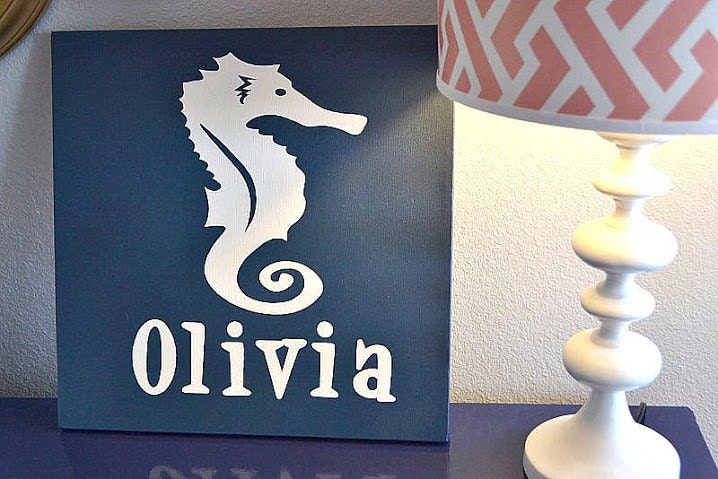 Personalized Name Painting on Canvas