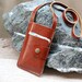 iPhone5/ mini branch brown with neck strap